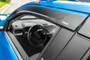 Auto Ventshade (AVS) 774061 - 17-18 Ford F-150/F-250/F-350 SuperCab Ventvisor Low Profile Window Deflectors 4pc - Matte Black