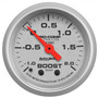 AutoMeter 4303-M2 - Ultra-Lite Gauge Vac/Boost 2 1/16in -1 - +2 Bar Mechanical Ultra-Lite