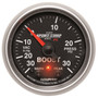 AutoMeter 3677 - Sport-Comp II 52mm 30 IN HG / 30 PSI Electronic Boost/Vacuum Gauge