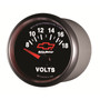 AutoMeter 3692-00406 - GM Bowtie Black 2-1/16 Voltmeter 8-18V