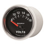 AutoMeter 3892 - GS 52mm 8-18 Volts Short Sweep Electronic Voltmeter Gauge