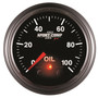 AutoMeter 3652 - Sport-Comp II 52.4mm 0-100 PSI Oil Pressure Peak & Warn w/ Electronic Control Gauge