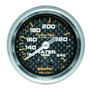 AutoMeter 4732 - Carbon Fiber 52mm 120-240 Deg F Mechanical Water Temp Gauge