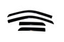 Auto Ventshade (AVS) 94101 - 09-18 Dodge RAM 1500 Quad Cab Ventvisor Outside Mount Window Deflectors 4pc - Smoke