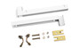 Backrack 30124LPW - 20-23 Chevrolet/GMC Silverado/Sierra 2500/3500HD Low Profile Drill Hardware Kit - White
