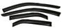 Auto Ventshade (AVS) 94805 - 2019 Chevrolet Silverado 1500 Crew Cab Pickup Ventvisor Outside Mount 4pc - Smoke