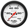 AutoMeter 5863 - Phantom 2-5/8in 0-100 PSI Fuel Pressure Gauge