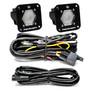 Baja Designs 387809 - LED Light Pods S1 Pair Work/Scene LED Flush Mount Backup Kit