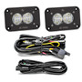 Baja Designs 481005 - LED Work Light Flush Mount Clear Lens Wide Cornering Pattern S2 Pro