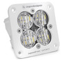 Baja Designs 551005WT - Flush Mount LED Light Pod White Clear Lens Wide Cornering Pattern Squadron Sport