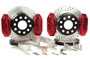 Baer Brakes 4262683FR - Brake System 11 Inch Rear SS4+ 1.375 Inch Pistons Deep Stage 4-Caliper Fire Red Ford 9 Inch Small Bearing