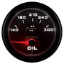 AutoMeter 7848 - Phantom II 2 5/8in 140-300 Degree F Short Sweep Electronic Oil Temperature Gauge
