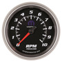 AutoMeter 880024 - Mopar 3-3/8in 10K RPM In-Dash Tachometer Gauge - Black
