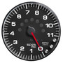 AutoMeter P239328 - Spek-Pro Gauge Tachometer 5in 11K Rpm W/Shift Light & Peak Mem Black/Black