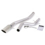 Banks Power 46180 - Monster Exhaust System Single Exit Chrome Tip 09-10 VW Volkswagen Jetta 2.0L TDI