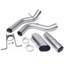 Banks Power 48947 - 17+ GM Duramax L5P 2500/3500 Monster Exhaust System - SS Single Exhaust w/ Chrome Tip
