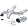 Banks Power 48996 - Monster Exhaust System 5-inch Single Exit Chrome Tip 2017- 2019 Chevy/GMC 2500/3500 Duramax 6.6L L5P