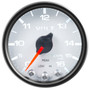 AutoMeter P34412 - Spek-Pro Gauge Voltmeter 2 1/16in 16V Stepper Motor W/Peak & Warn Wht/Blk