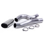 Banks Power 49777 - Monster Exhaust System 5-inch Single S/S-Chrome Tip CCSB for 13-18 Ram 2500/3500 Cummins 6.7L