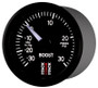 AutoMeter ST3312 - Stack 52mm -30INHG to +30 PSI (Incl T-Fitting) Pro Stepper Motor Boost Press Gauge - Black
