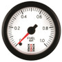 AutoMeter ST3353 - Stack 52mm 0-1 Bar M10 Male Pro Stepper Motor Fuel Pressure Gauge - White
