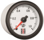 AutoMeter ST3353 - Stack 52mm 0-1 Bar M10 Male Pro Stepper Motor Fuel Pressure Gauge - White