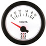 AutoMeter ST3266 - Stack 52mm 8-18V Electric Battery Voltage Gauge - White