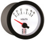 AutoMeter ST3266 - Stack 52mm 8-18V Electric Battery Voltage Gauge - White