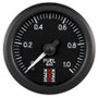 AutoMeter ST3303 - Stack 52mm 0-1 Bar M10 Male Pro Stepper Motor Fuel Pressure Gauge - Black