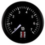 AutoMeter ST3301 - Stack 52mm 0-7 Bar M10 Male Pro Stepper Motor Oil Pressure Gauge - Black