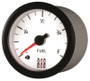 AutoMeter ST3365 - Stack 52mm 0-280 Ohm Programmable Pro Stepper Motor Fuel Level Gauge - White