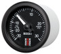 AutoMeter ST3112 - 52mm Stack Instruments -30INHG to +30PSI Mechanical Boost Gauge - Black
