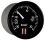 AutoMeter ST3112 - 52mm Stack Instruments -30INHG to +30PSI Mechanical Boost Gauge - Black