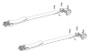 BAK PARTS-356A0003 - Underside Buckle Ends & Strap Clips Qty 2 (w/ Hardware)