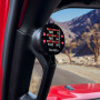 Banks Power 63371 - Upper iDash Stealth Pod Mount for 18-23 Jeep JL and 20-23 Gladiator
