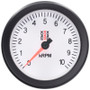 AutoMeter ST100-010W - Stack Sport 88mm 0-10K RPM Tachometer - White