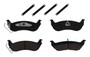 Baer Brakes D0932 - Brake Pads Rear Various Ford Lincoln and Mercury Applications BAER Sport