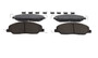 Baer Brakes D1081 - Brake Pads Front Various Ford Mustang Applications BAER Sport