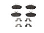 Baer Brakes D1082 - Brake Pads Rear Various Ford Mustang Applications BAER Sport
