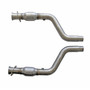 BBK 1796 - 05-15 Dodge Challenger Charger Short Mid X Pipe w/Catalytic Converters 2-3/4 For LT Headers