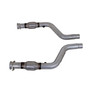 BBK 1796 - 05-15 Dodge Challenger Charger Short Mid X Pipe w/Catalytic Converters 2-3/4 For LT Headers