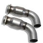 BBK 16481 - 05-20 Dodge Challenger/Charger 6.1/6.2/6.4L Hemi 3in Catted High Flow Mid Pipe