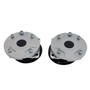 BBK 2551 - 05-14 Mustang Caster Camber Plate Kit - Silver Anodized Finish