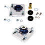 BBK 2527 - 94-04 Mustang Caster Camber Plate Kit - Silver Anodized Finish