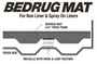 Bedrug BMC99SBS - 99-07 GM Silverado/Sierra Classic 6ft 6in Bed Mat (Use w/Spray-In & Non-Lined Bed)