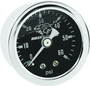 Bikers Choice 210079 - Black Face Liquid Filled Oil Pressure Gauge 0-60 Psi 1/8 NPT