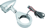 Bikers Choice 482422 - Chrome Mini LED Turn Signals W/ 41 MM Clamp Universal Custom Pr