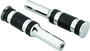 Bikers Choice 482790 - Chrome Billet Three Band Replacement Pegs For Forward Controls