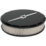 Billet Specialties 15824 - 14in Air Cleaner Strmlne Black Billet Specialties 15824 - 14in Air Cleaner Strmlne Black