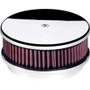 Billet Specialties 15129 - Air Cleaner 6-3/8in Round Polished